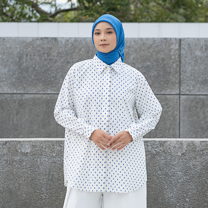 BUTTON SHIRT DEENAY BLUE SERIES