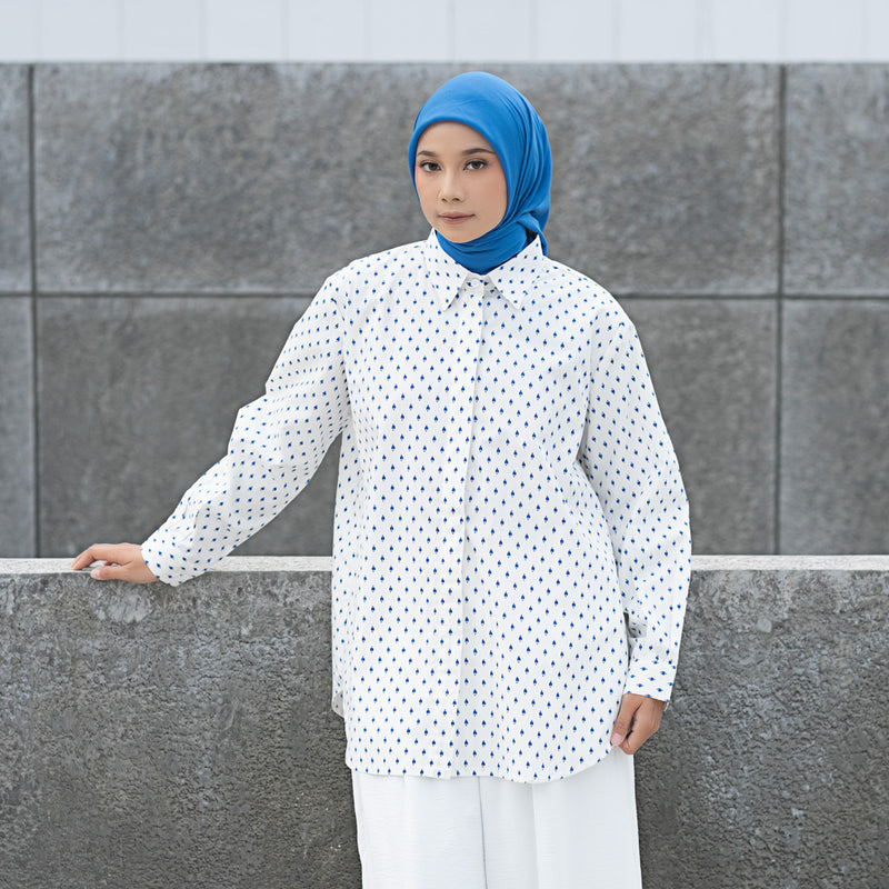 BUTTON SHIRT DEENAY BLUE SERIES