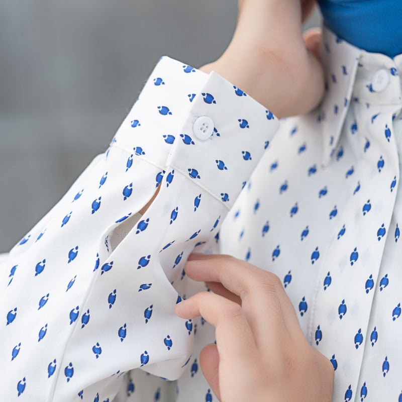 BUTTON SHIRT DEENAY BLUE SERIES