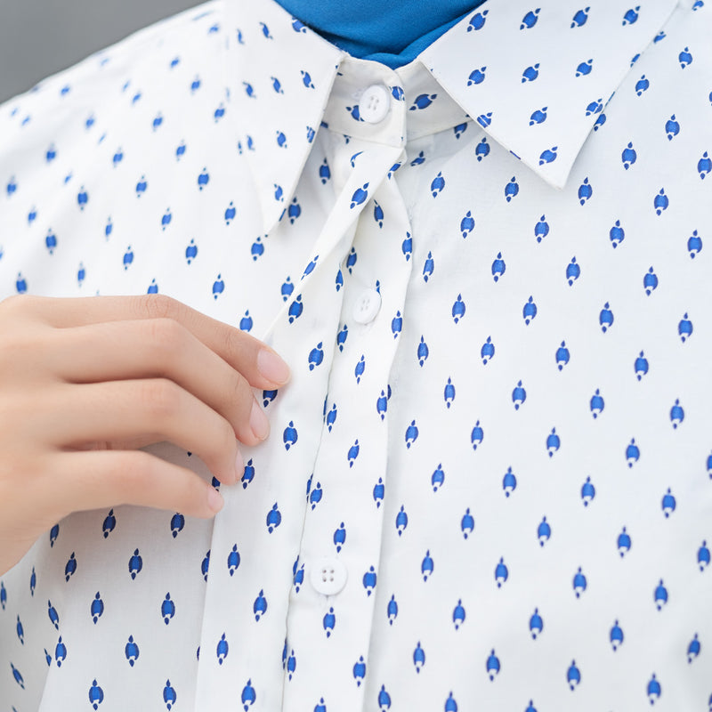 BUTTON SHIRT DEENAY BLUE SERIES