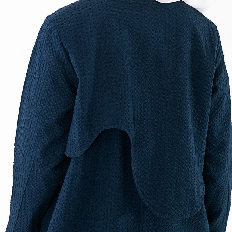 DEENAY FUTURE ART LONG COAT POCKET