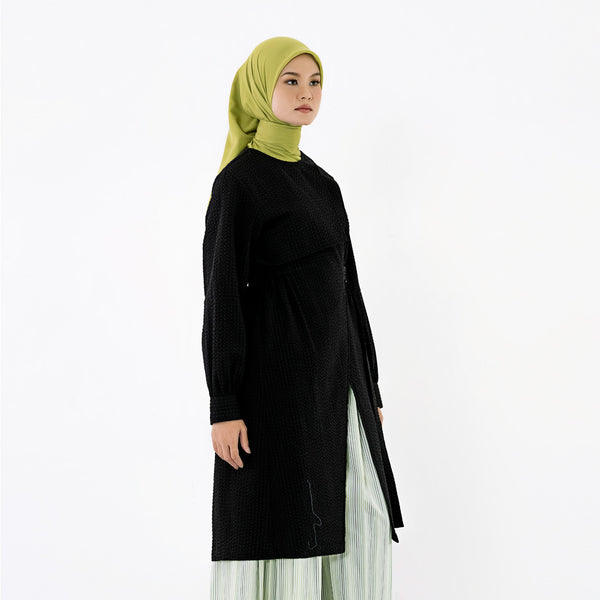 DEENAY FUTURE ART LONG COAT