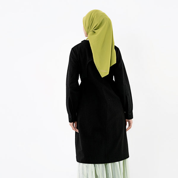 DEENAY FUTURE ART LONG COAT