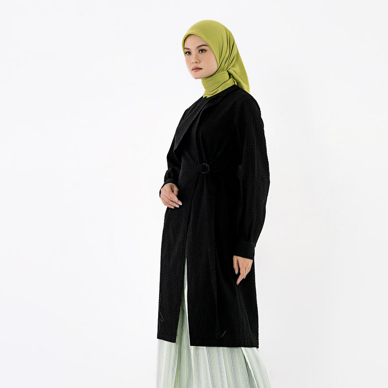 DEENAY FUTURE ART LONG COAT