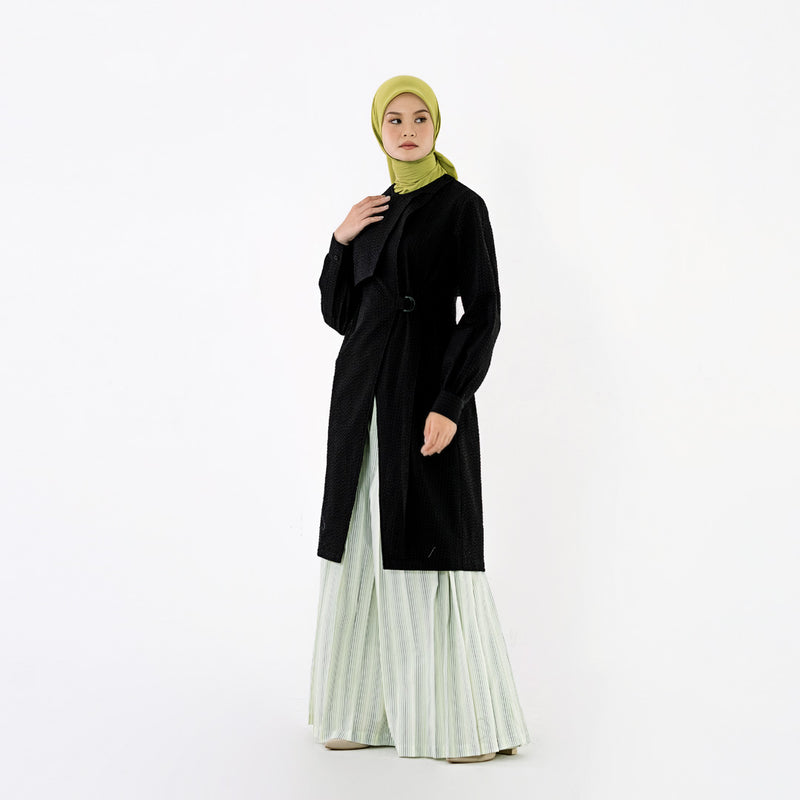 DEENAY FUTURE ART LONG COAT