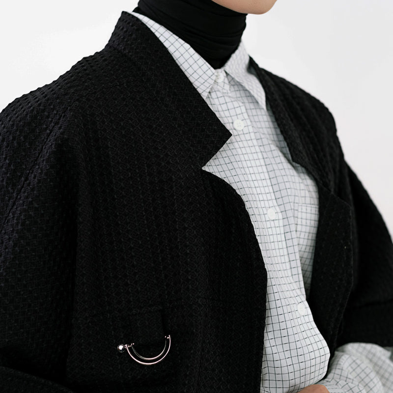 DEENAY FUTURE ART SHORT JACKET