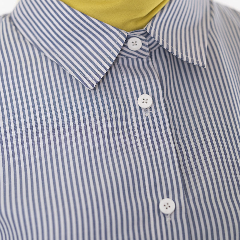 DEENAY FUTURE ART STRIPED SHIRT