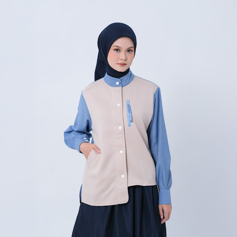 DEENAY ASYMMETRIC SHIRT LOU LOU SERIES