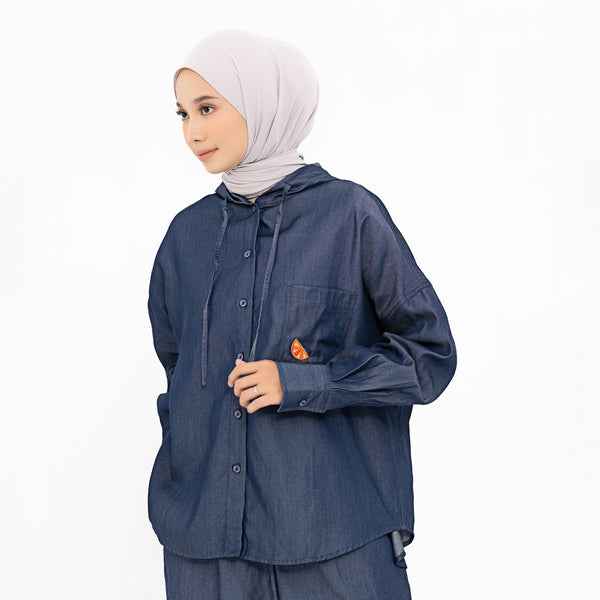 DEENAY HOODIE SHIRT DENIM SERIES