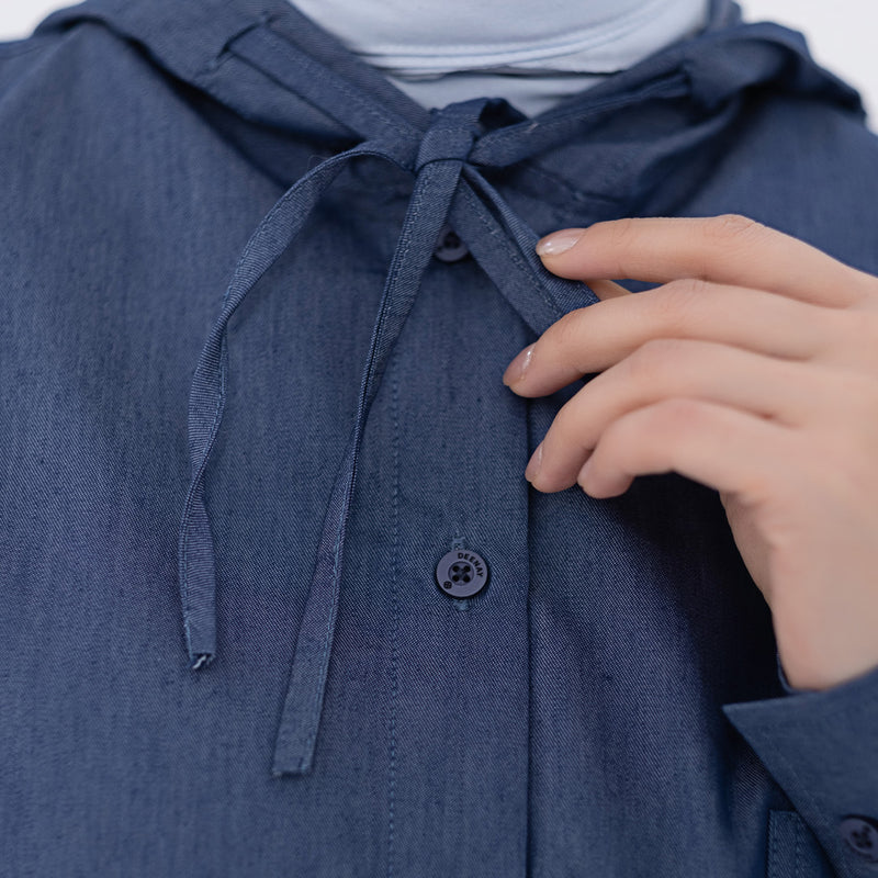 DEENAY HOODIE SHIRT DENIM SERIES
