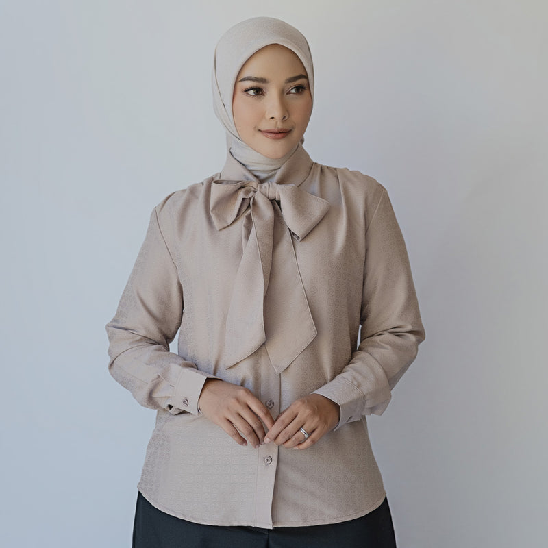 DEENAY ALLEIA RIBBON COLLAR SHIRT SERIES