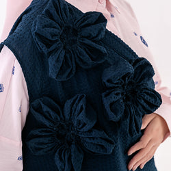 DEENAY FUTURE ART FLOWER VEST