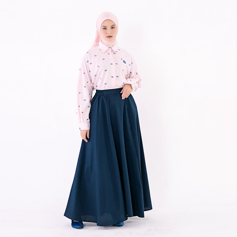 DEENAY FUTURE ART LONG SKIRT