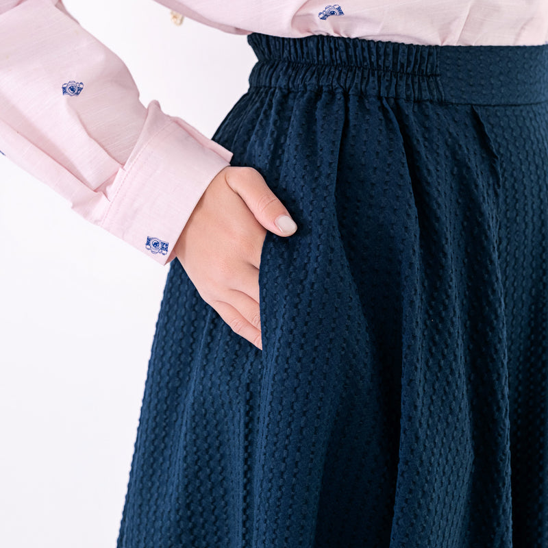 DEENAY FUTURE ART LONG SKIRT