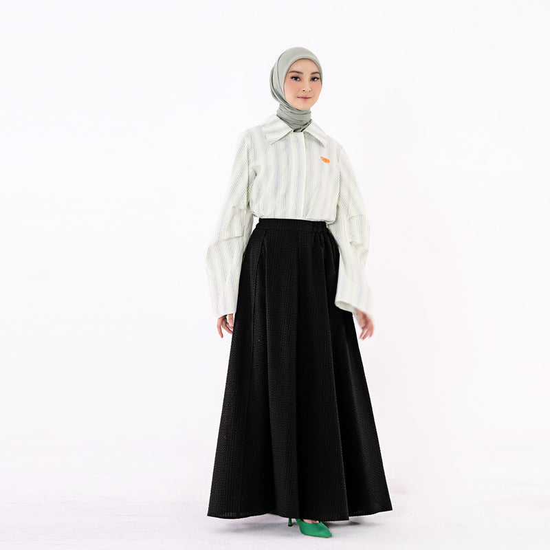 DEENAY FUTURE ART LONG SKIRT