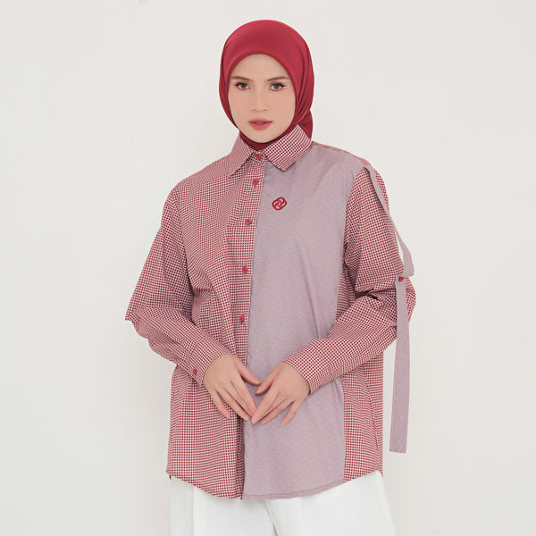 Deenay Basic Square Shirt Red Series