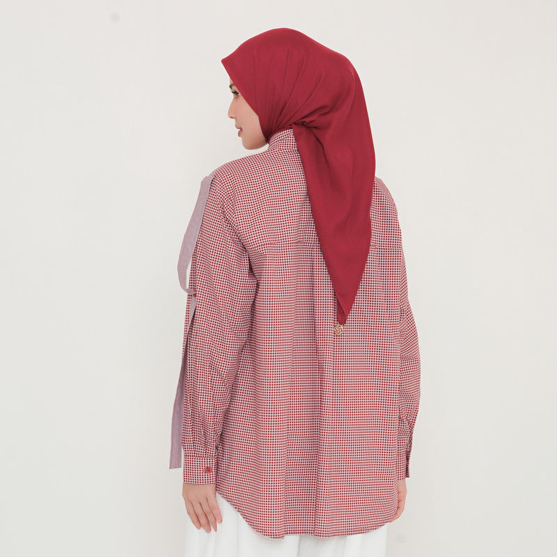 Deenay Basic Square Shirt Red Series