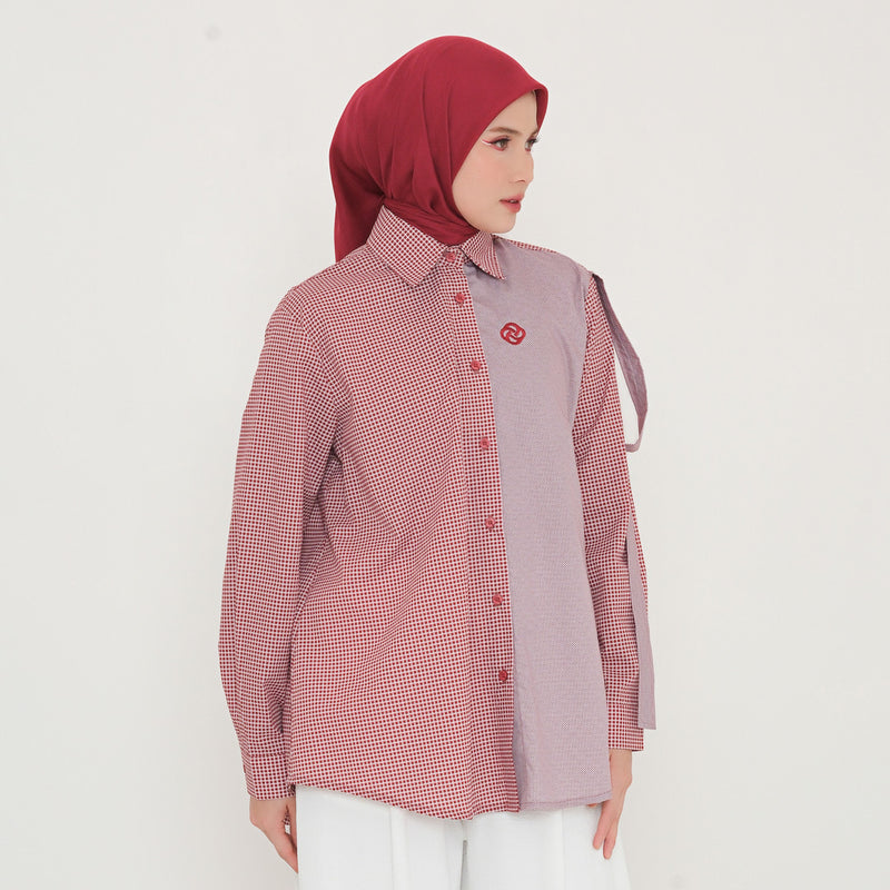 Deenay Basic Square Shirt Red Series