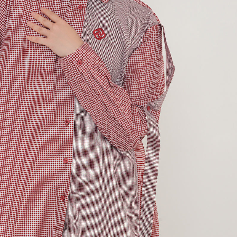 Deenay Basic Square Shirt Red Series