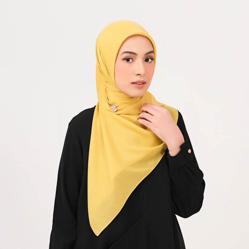 Hijab Polos Segi Empat Deenay Jasmine Series