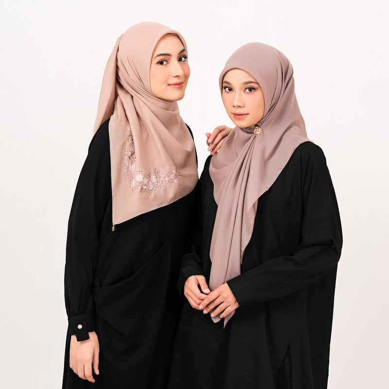 Hijab Polos Segi Empat Deenay Jasmine Series