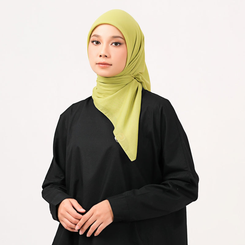 Hijab Polos Segi Empat Deenay Jasmine Series