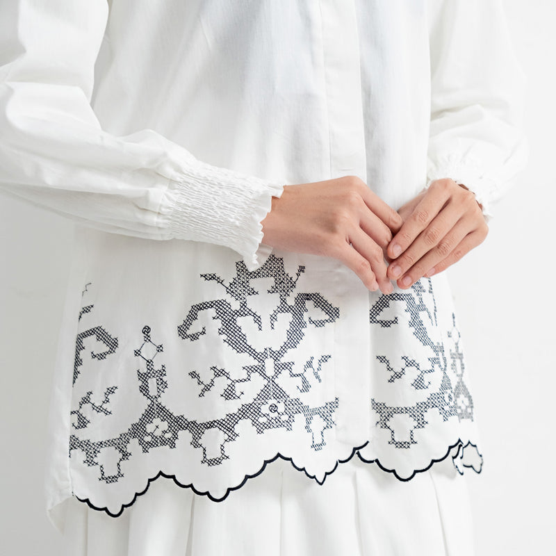 DEENAY EMBRO SHIRT LUBNA SERIES