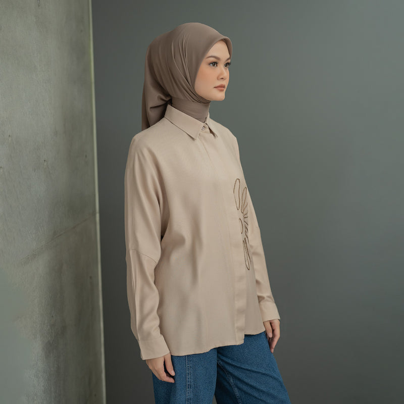 DEENAY SUNFLOWER SHIRT LEYANA SERIES (PO)