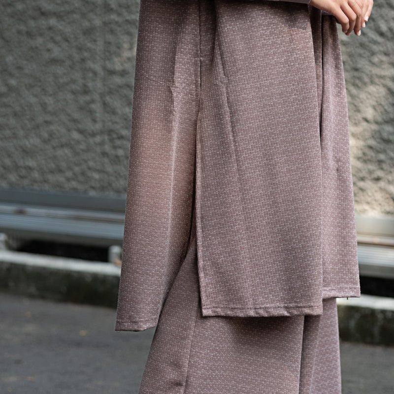 Knit Long Vest Deenay Simplyzen Series