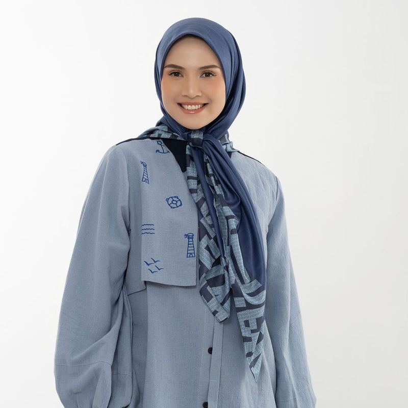 Hijab Motif Segi Empat Deenay Jada Series