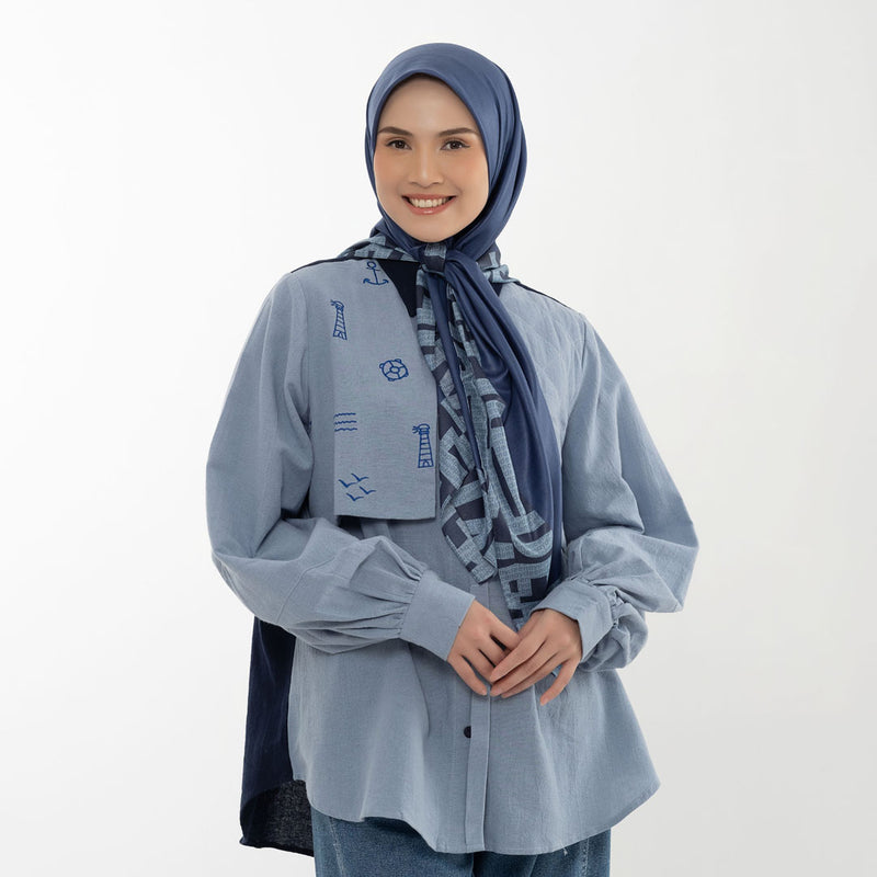 Hijab Motif Segi Empat Deenay Jada Series