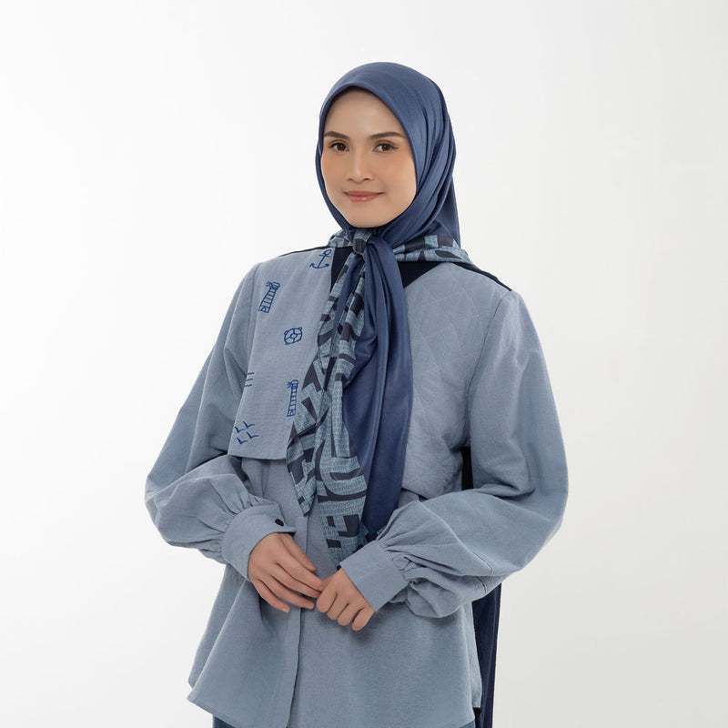 Hijab Motif Segi Empat Deenay Jada Series