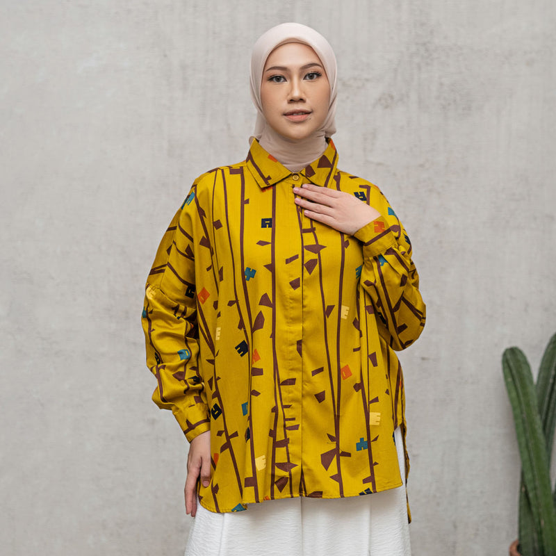 Atasan Wanita Deenay Basic Shirt Arundinaria Series