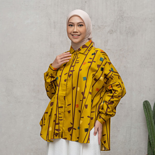 Atasan Wanita Deenay Basic Shirt Arundinaria Series