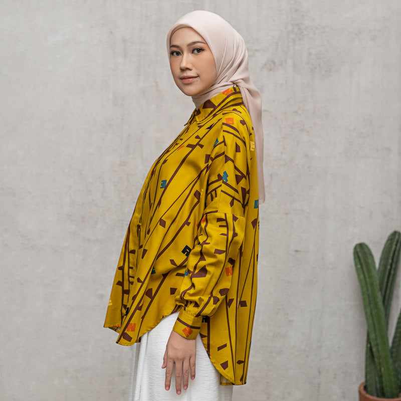 Atasan Wanita Deenay Basic Shirt Arundinaria Series