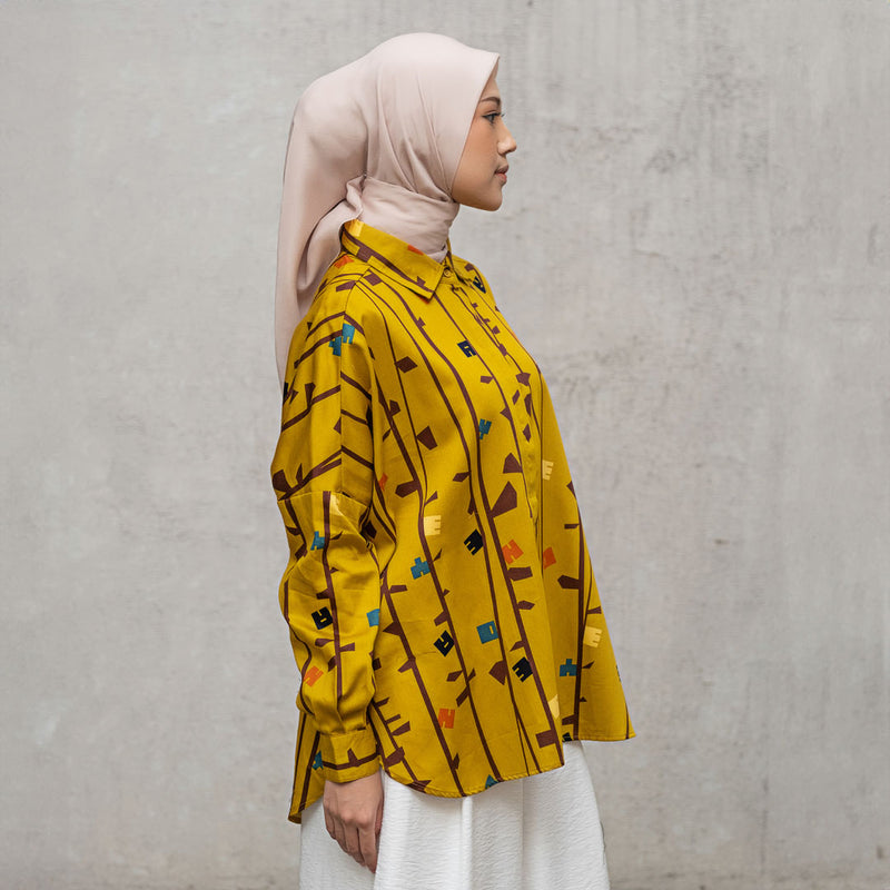 Atasan Wanita Deenay Basic Shirt Arundinaria Series