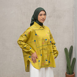 Atasan Wanita Deenay Basic Shirt Aniqa Series