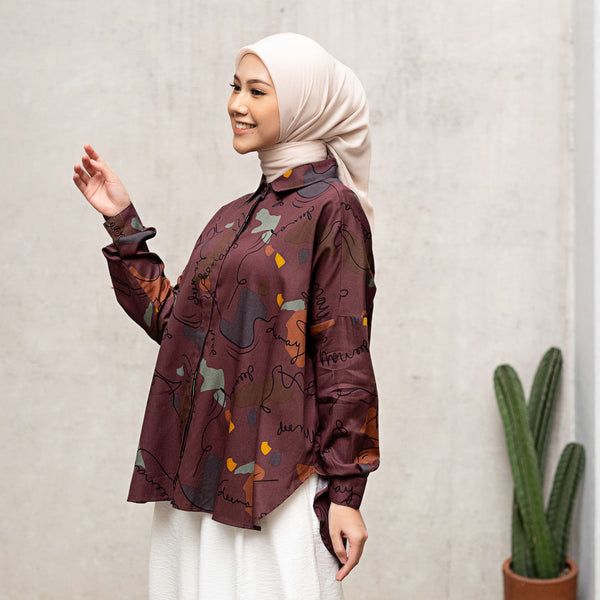 Atasan Wanita Deenay Basic Shirt Deelines Series