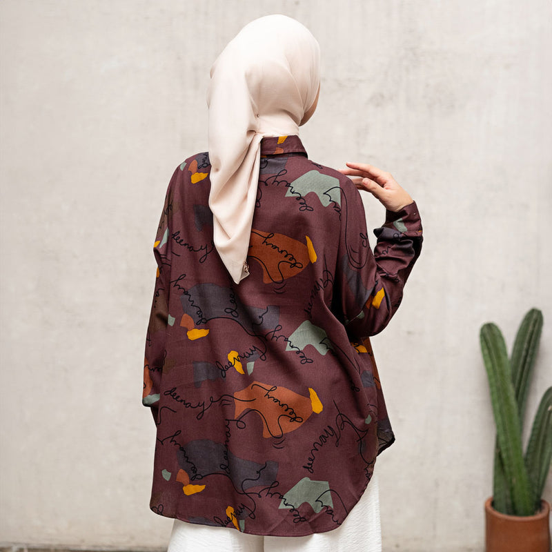 Atasan Wanita Deenay Basic Shirt Deelines Series