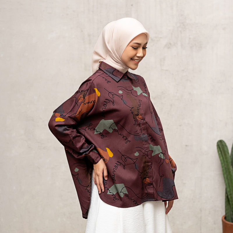 Atasan Wanita Deenay Basic Shirt Deelines Series