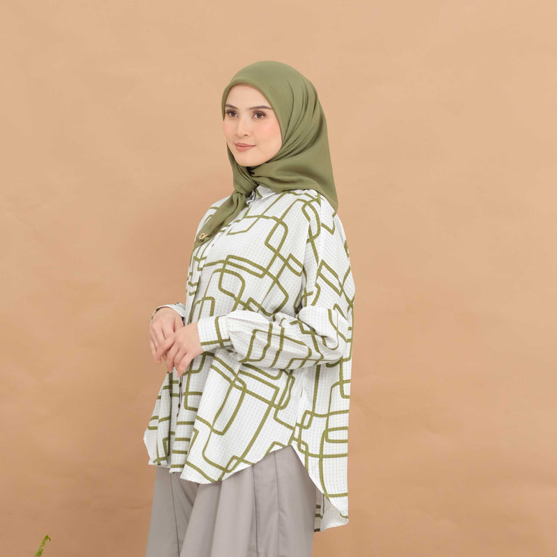 SHIRT DEENAY HARUMI BASIC GREEN