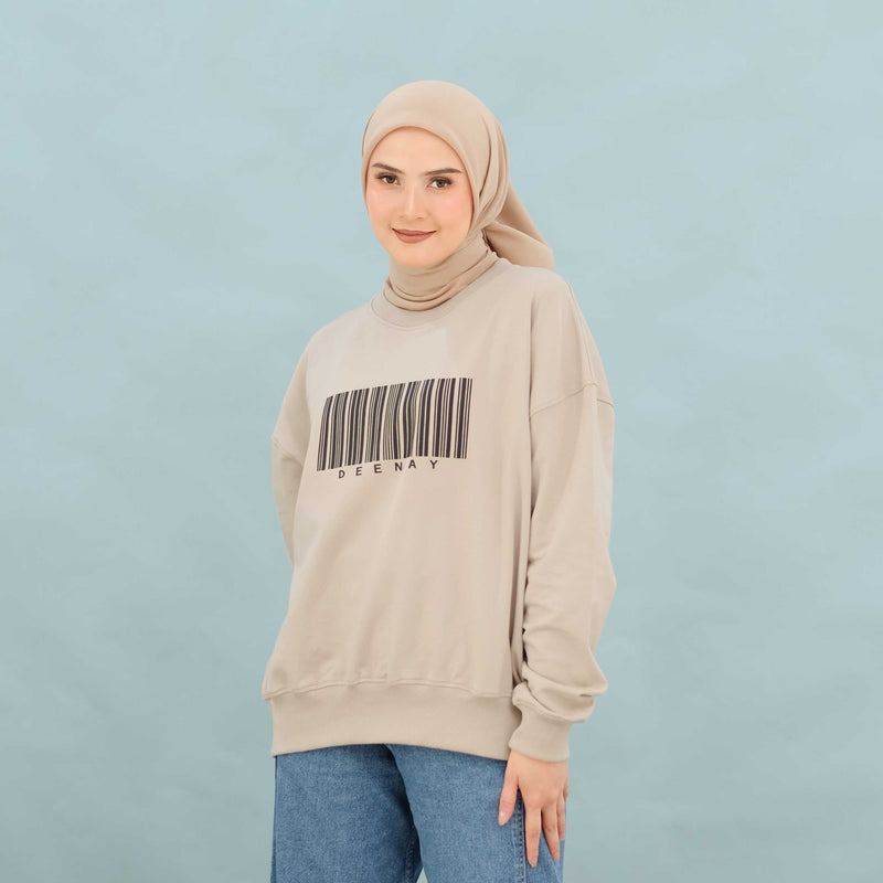 SWEATSHIRT DEENAY NEA BEIGE