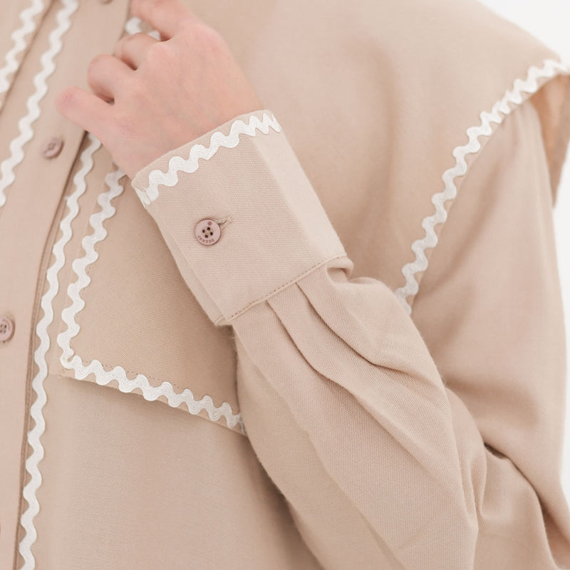 DEENAY LUMI COLLAR SHIRT