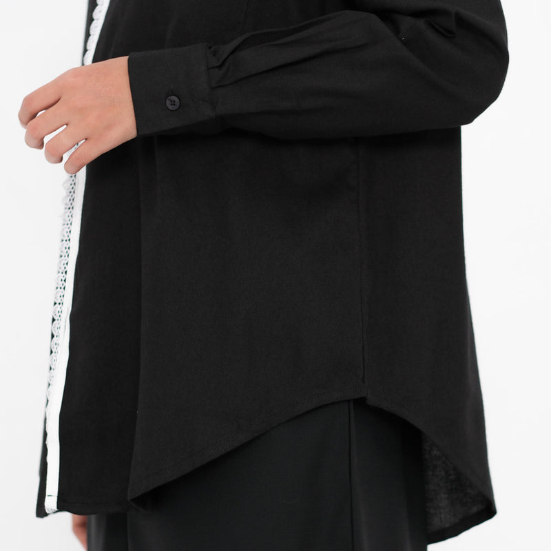 DEENAY LUMI ZIPPER SHIRT