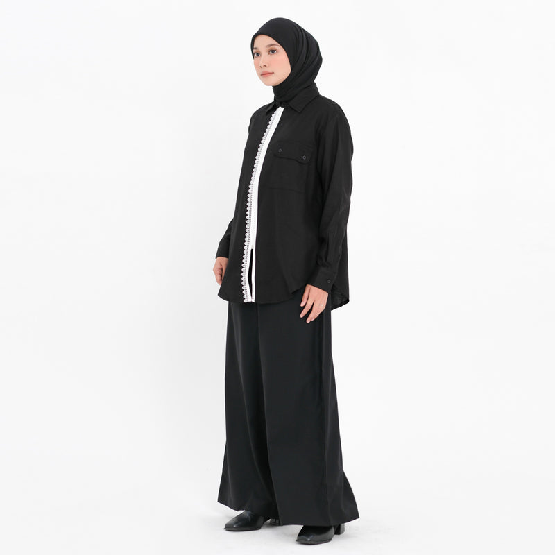 DEENAY LUMI ZIPPER SHIRT