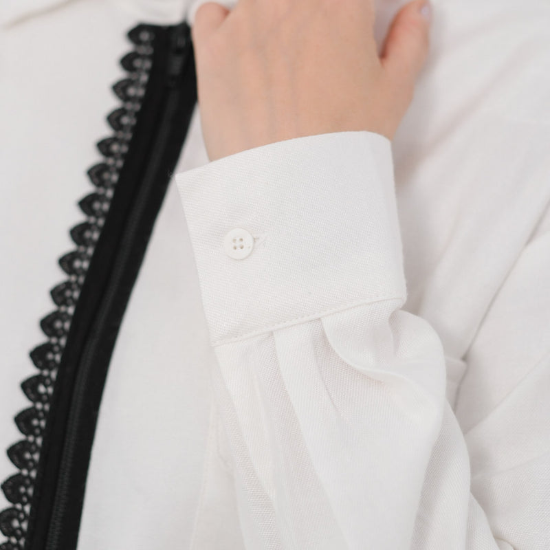 DEENAY LUMI ZIPPER SHIRT