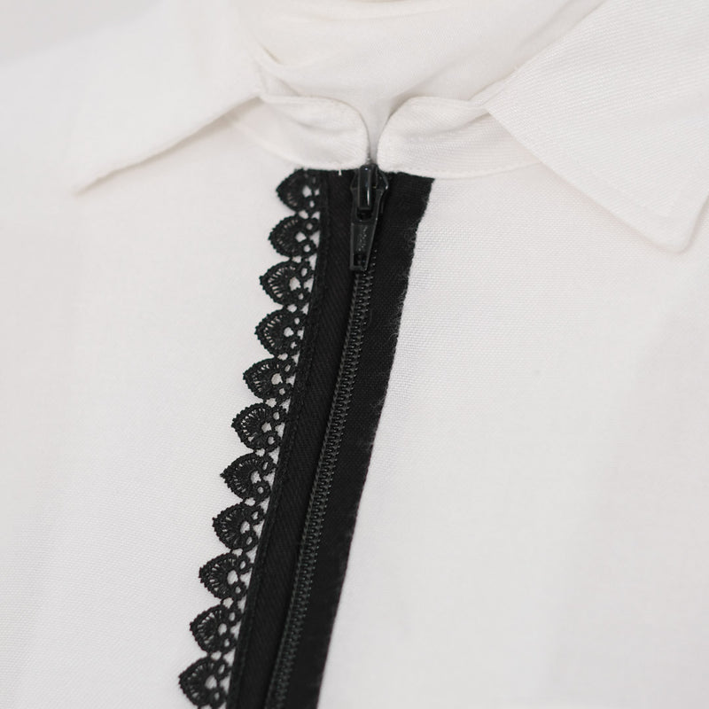DEENAY LUMI ZIPPER SHIRT