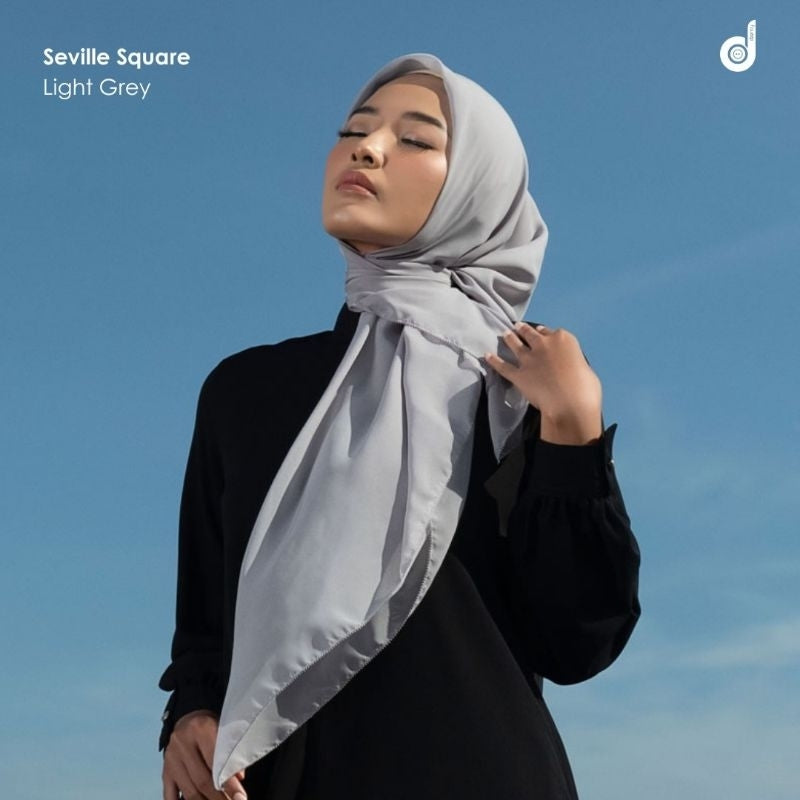 HIJAB POLOS SEGI EMPAT DENAY SEVILLE SERIES