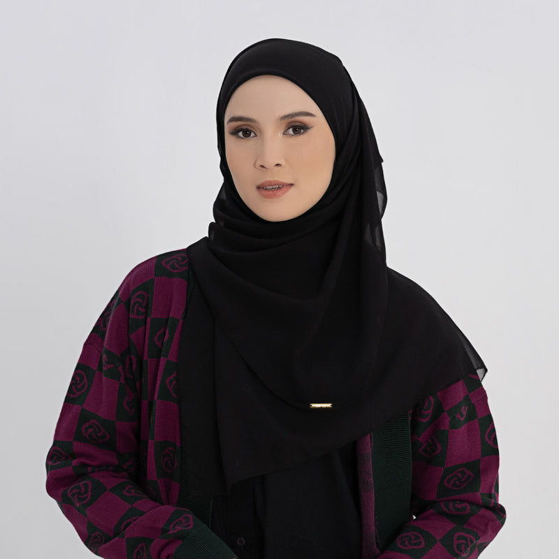 HIJAB POLOS SEGI EMPAT DENAY SEVILLE SERIES