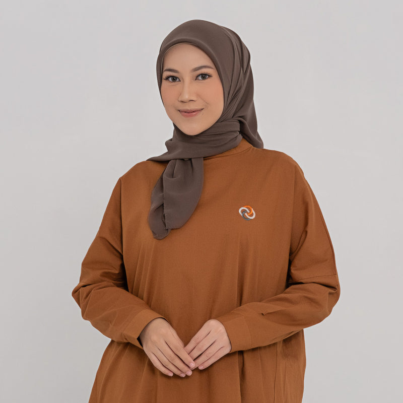 HIJAB POLOS SEGI EMPAT DENAY SEVILLE SERIES